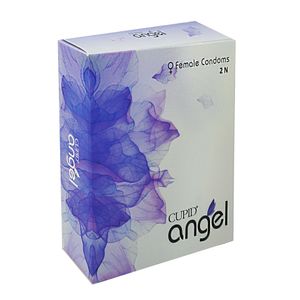 Cupid Angel Female Condom - 2Pcs Box - Women Condom